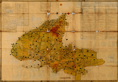 План-карта Самарской оборонительной линии 1771 год