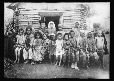 Голод в Бугурусланском уезде. 1921 г. Мусульманские дети приёмника №17 (фото 3)